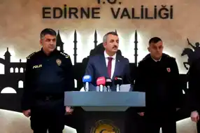 Edirne'ye Yunanistan Sınırına Duvar