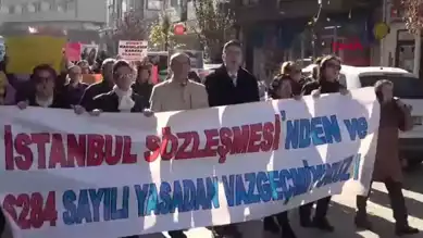 25 Kasım'da Kadınlar Yürüdü: Şiddete Hayır!