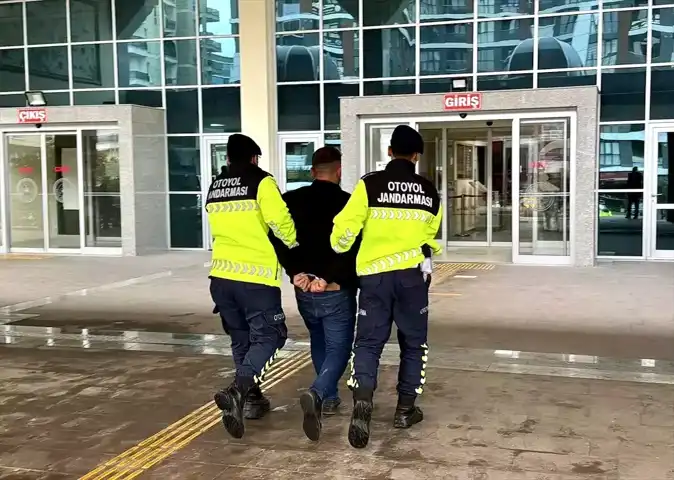 Otoyolda Firari Yakalandı