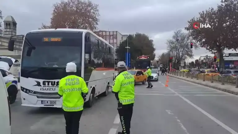 Kış Lastiği Denetimleri Başladı
