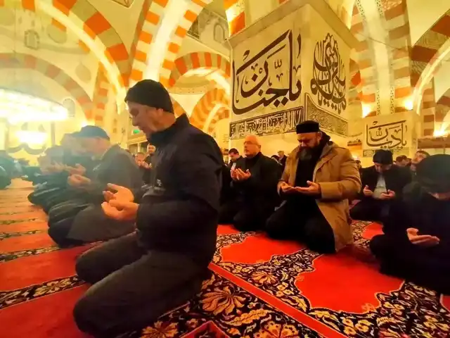 Edirne'de Miraç Kandili Coşkusu