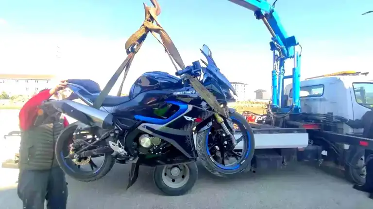 Keşan'da Motosiklet Kazası: 1 Yaralı