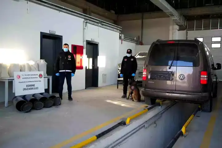 Edirne'de Milyonluk Uyuşturucu Operasyonu
