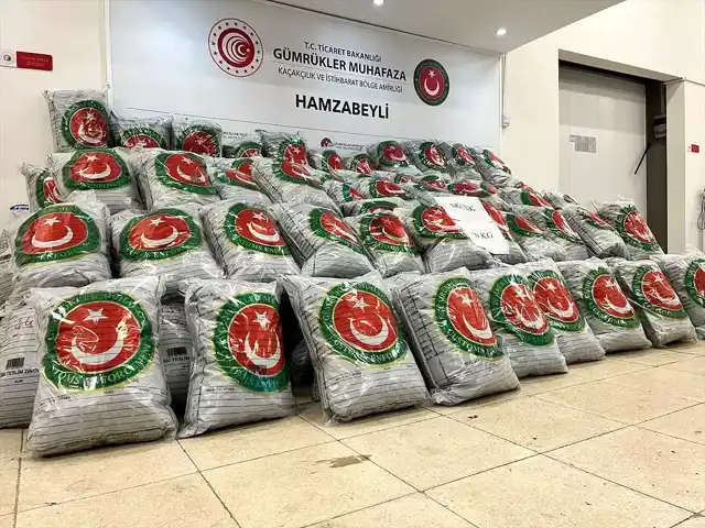 Hamzabeyli'de 870 Kg Skunk Ele Geçti!