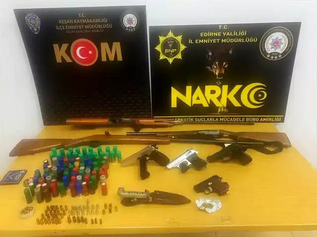 Keşan'da Büyük Uyuşturucu Operasyonu: 20 Gözaltı
