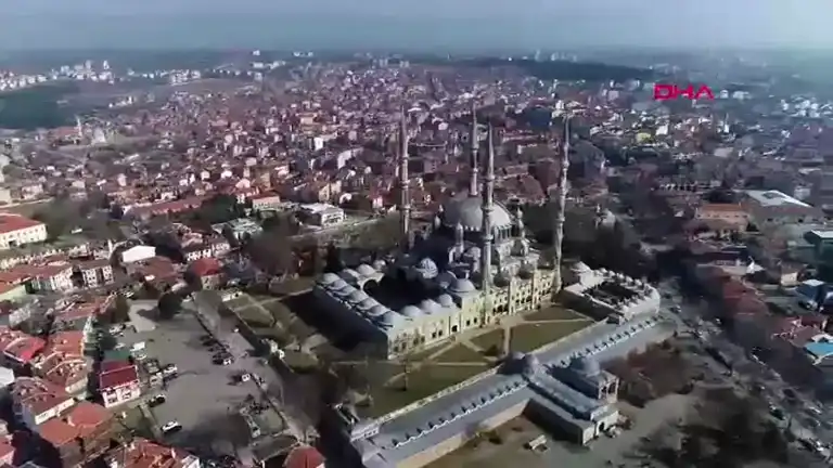 Selimiye Camisi Ramazan'da Mahya İle Aydınlanacak
